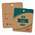 Tag Retangular com furo - Papel Kraft - Impressão frente e verso - Imagem 5