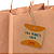 Tag Quadrada com furo - Papel Kraft - Impressão frente e verso - Imagem 6