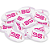 Tag Oval com furo - Papel OFF-Set - Impressão frente - Imagem 6