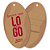 Tag Oval com furo - Papel Kraft - Impressão frente e verso - Imagem 4