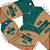 Tag Retangular Chanfrado com furo - Papel Kraft - Impressão frente e verso - Imagem 2