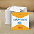 Tag Quadrada com furo - Papel Off-Set - Impressão frente e verso - Imagem 7