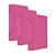 Kit C/3 Pasta Polionda 6cm Rosa - Imagem 1