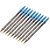 Kit C/10 Caneta Bic Cristal Intenso 1.6 Fashion Azul Turquesa 892009 - Imagem 1