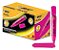 Caneta Marca Texto Bic Grossa Rosa C/12 - Imagem 1