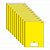 Kit C/10 Brochura Cd 80f Amarelo Jandaia 68804 - Imagem 1