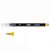 Marcador Brush Pen Amarelo Un Bp1204 Brw - Imagem 2