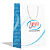 Sacola Personalizada 19,5x30x9,5cm Papel 180g SM6 Impressão Color - Imagem 5