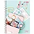 Caderno Capa Dura 10x1 Vibe Fem 160f Tilibra 395269 - Imagem 3