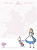 Bloco De Papel Carta Alice No Pais Das Maravilhas 48fls 10949 Sd Animativa - Imagem 2