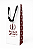 Sacola Personalizada Vinho / Garrafas 11,5x8x39cm Papel 180g SM8V Impressão Color - Imagem 1