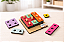 Brinquedo Educativo Mix Encaixe Formas Cores Tetris Madeira - Imagem 1
