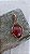 Colar com pingente artesanal chic de Jaspe Vermelho - Imagem 3