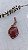 Colar com pingente artesanal chic de Jaspe Vermelho - Imagem 4