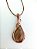 Colar em wirework com pingente de Ágata Marrom - Imagem 5