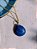 Colar feito à mão com pingente de gota de Quartzo Azul - Imagem 7