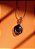 Colar com pedra natural Obsidiana Negra Prateada - Imagem 10