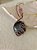 Colar com pedra natural Obsidiana Negra Prateada - Imagem 6