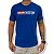 CAMISETA CARLSON GRACIE MATA LEÃO - CINZA MESCLA - AZUL ROYAL - Imagem 2