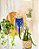 Bolsa Decorativa de Parede Bastet | Azul Royal - Imagem 7