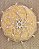 Puff em Palha de Carnaúba  com Macrame Cru | 60 cm - Imagem 2