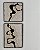 Duo de Painéis de Parede The River | Fiber Art com Moldura - Imagem 5