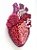 Painel de Parede Decorativo Pulse Heart | Fiber Art 20cm x 30cm - Imagem 3