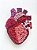Painel de Parede Decorativo Pulse Heart | Fiber Art 20cm x 30cm - Imagem 5