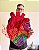 Painel de Parede Decorativo Pride Heart | Fiber Art 30cm x 40cm - Imagem 1