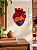 Painel de Parede Decorativo Love is Love Heart | Fiber Art 20cm x 30cm - Imagem 4
