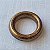 ARGOLA EM MADEIRA PARA VARÃO 21MM OURO VELHO - Imagem 1