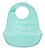 Babador Cata Migalhas em Silicone Reutilizável para Bebê Verde Agua UnyHome. - Imagem 1