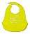 Babador Cata Migalhas em Silicone Reutilizável para Bebê Amarelo UnyHome. - Imagem 1
