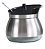 Jogo 2 Açucareiro De Vidro Revestido Em Aço Inox Com Colher.UNYHOME. - Imagem 1