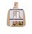 Tábua com Três Utensílios para Queijo de 19x26x1,2cm UNYHOME - Imagem 3
