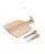 Tábua com Três Utensílios para Queijo de 19x26x1,2cm UNYHOME - Imagem 5