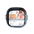 Kit com 2 Forros para Air Fryer 4L Quadrada Silicone Preto - UnyHome - Imagem 3