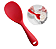 Kit Colher,Escumadeira,Concha Colher em Silicone UnyHome. - Imagem 3