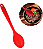 Kit Colher,Escumadeira,Concha Colher em Silicone UnyHome. - Imagem 4