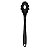Pegador de Macarrão em Silicone Maciço 28 cm Preto  UnyHome. - Imagem 1