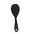 Conjunto de Colheres de Silicone Maciço - 22,5 cm e 27 cm - Cor Preta UnyHome. - Imagem 3