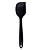 Conjunto de 3 Peças - Colher de Arroz 22,5cm e 27cm e Espátula 27cm em Silicone Preto - UNYHOME - Imagem 4
