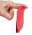 Jogo de 3 Peças - Colher de Arroz 27 cm e Pinça Pegador Multiuso 25 cm  Espatula de 27cm em Silicone Vermelho - UNYHOME - Imagem 5
