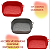 KIT 3 Forros para Air Fryer 4L Quadrada Silicone - UnyHome - Imagem 6
