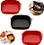 KIT 3 Forros para Air Fryer 4L Quadrada Silicone - UnyHome - Imagem 1