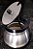 Açucareiro de Vidro Revestido em Aço Inox com Colher UNYHOME. Medidas.: 9 x 8,5 cm  Peso: 0,300 gr  Capacidade : 230 ml - Imagem 6