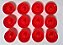 Formas para Mini Pudim com 12 Peças em Silicone  Vermelho Livre de BPA UnyHome. - Imagem 5