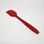 Espátula Diagonal Cabo Macilo Pão Duro  27cm em Silicone Vermelho UnyHome. - Imagem 2