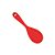 Colher de Servir Cabo Maciço de  22,5cm em Silicone Vermelho Livre de BPA UnyHome. - Imagem 1