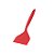 Espátula Larga Silicone Cabo Maciço Vermelho 25cm. UNYHOME - Imagem 1